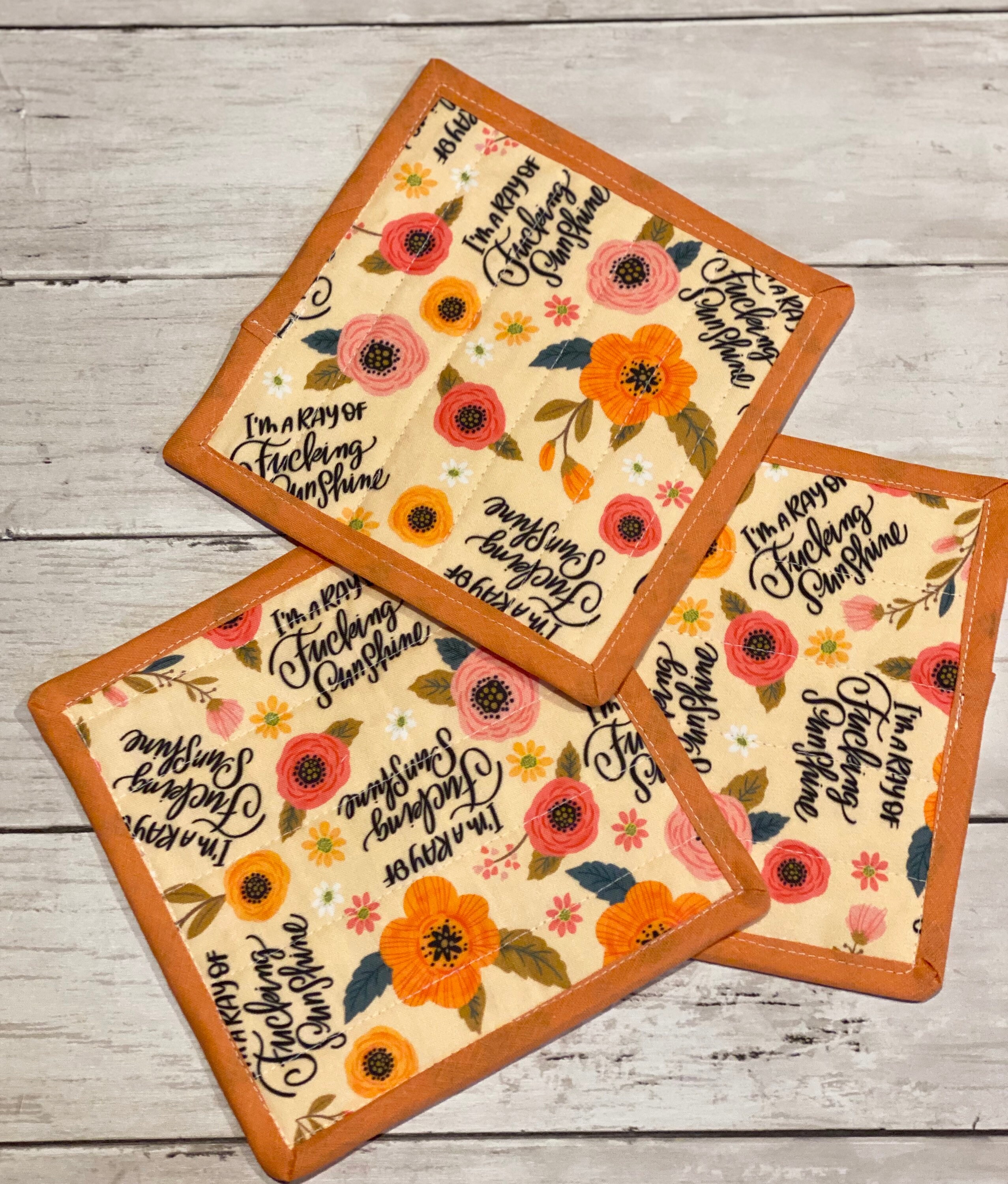 Alfombra de la taza de tela alfombra divertida taza fuckity | Etsy