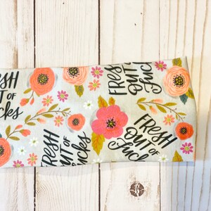Women’s Funny Headband, Snarky Sweary Headband, Fashion Headband, Stretchy Headband, Twisted Headband, Gifts For Her, Gifts for Teens bild 2