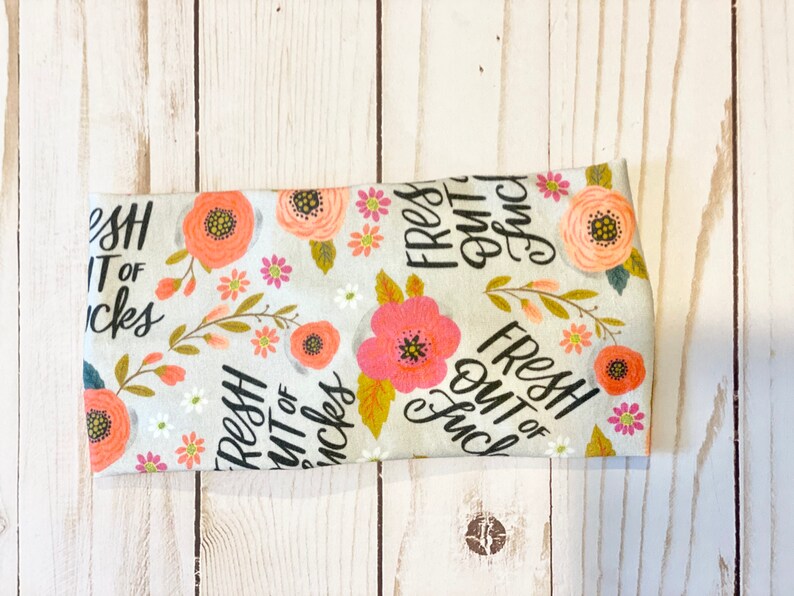 Women’s Funny Headband, Snarky Sweary Headband, Fashion Headband, Stretchy Headband, Twisted Headband, Gifts For Her, Gifts for Teens bild 2
