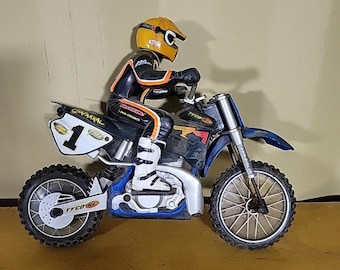 Motocicleta Tyco RC X-Treme 1995 Jeremy McGrath Motor cross / Piezas o reparación