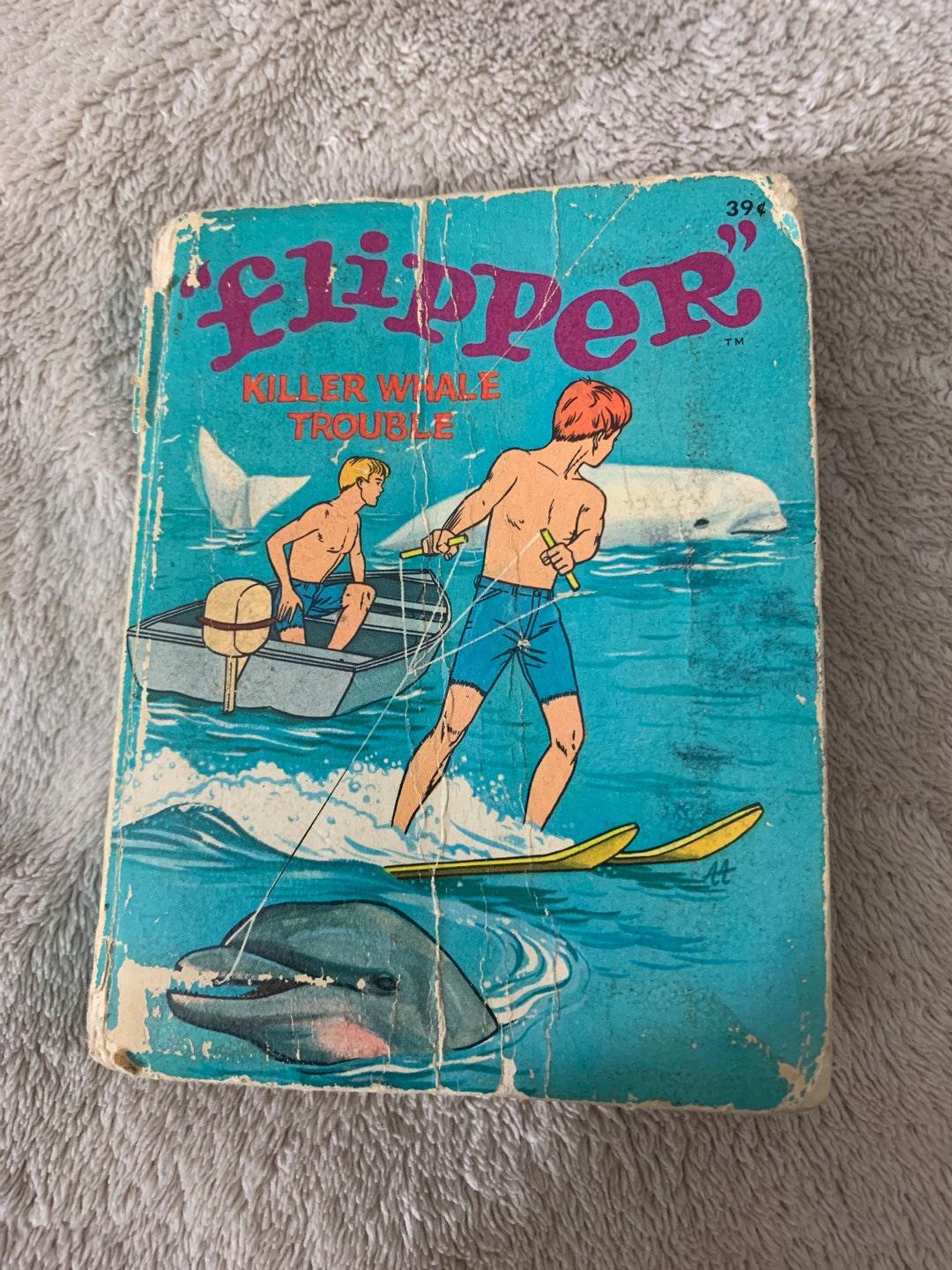 1967 Flipper Killer Whale Trouble Big Little Book Whitman - Etsy