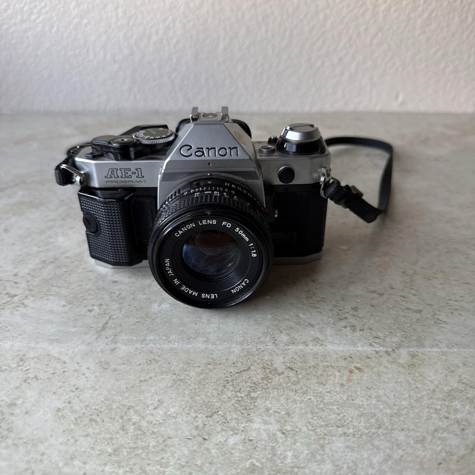 CANON AE-1 PROGRAM　50ｍｍ　グリップ、シグマzoomレンズ付 Canon Ae 1 Program Lenses - Etsy
