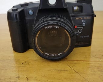 Vintage CANON Focus Free 50 mm Optical Lens Red Eye Reduction