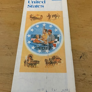 1976 Exxon Tennessee/Kentucky Vintage Straßenkarte