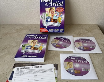 Print Artist Platinum Edition Wersja 23 Oprogramowanie Windows 7, XP, Vista NOVA Dev
