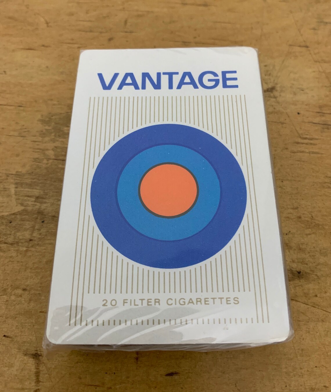 VANTAGE Cigarettes Smokes New Sealed Playing Cards Deck Etsy