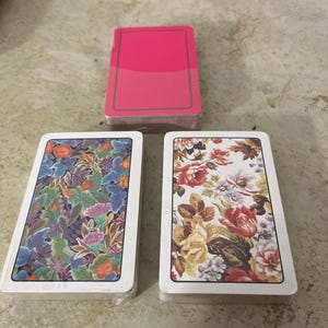 Lotto di tre mazzi di carte da gioco Nuovo
