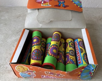Vintage 6 "KALEIDOSCOPE Multicolor Lot von 8