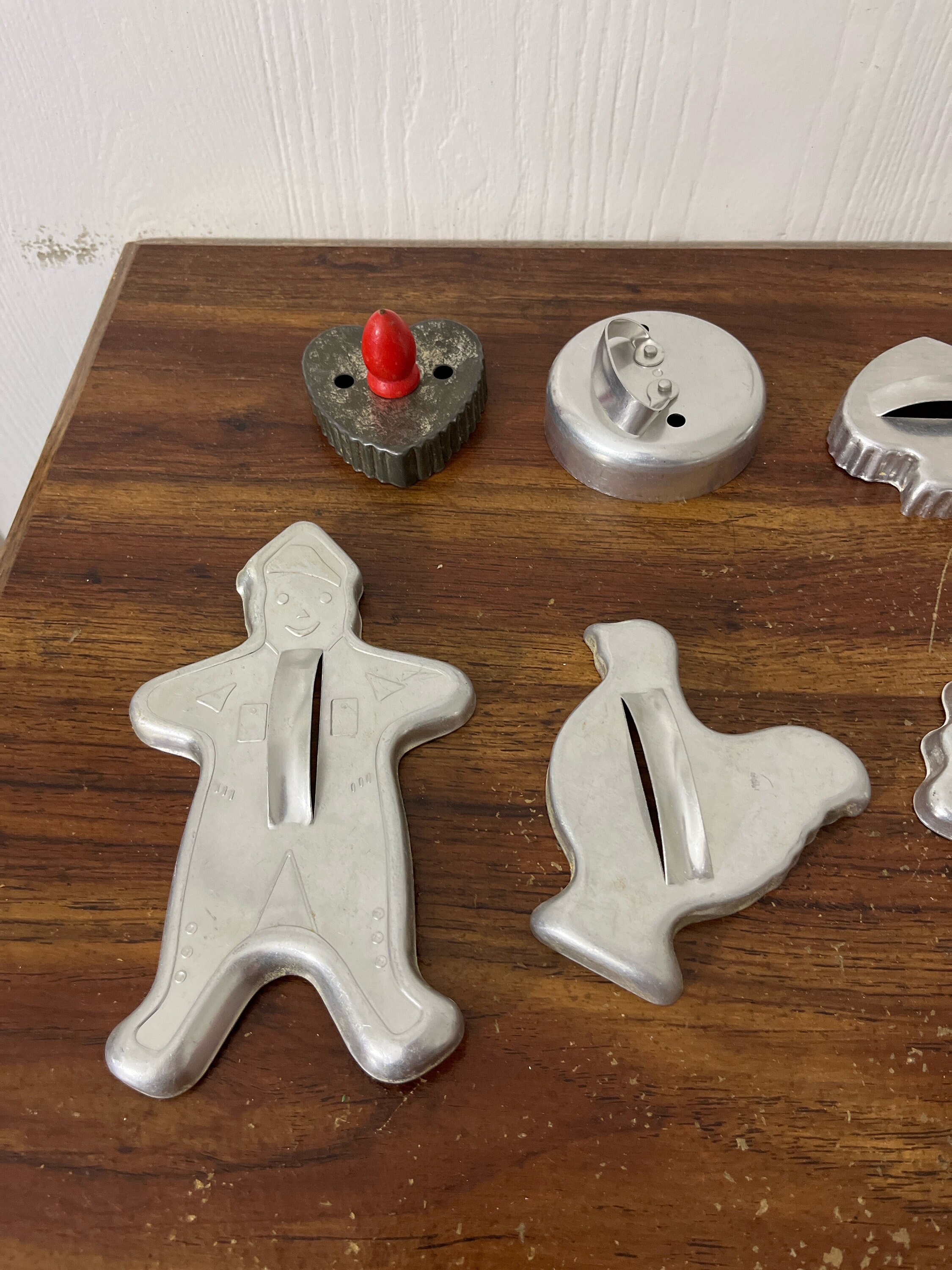 金属製クッキー型セット 多数 ヴィンテージ クッキー型 12個セット 金属製 - Etsy 日本