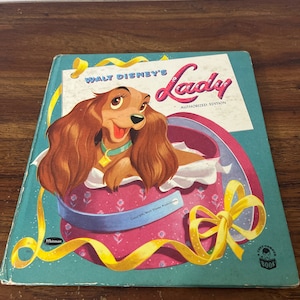Walt Disney&#39;s Lady~Whitman Children’s Cozy Corner Book Vintage