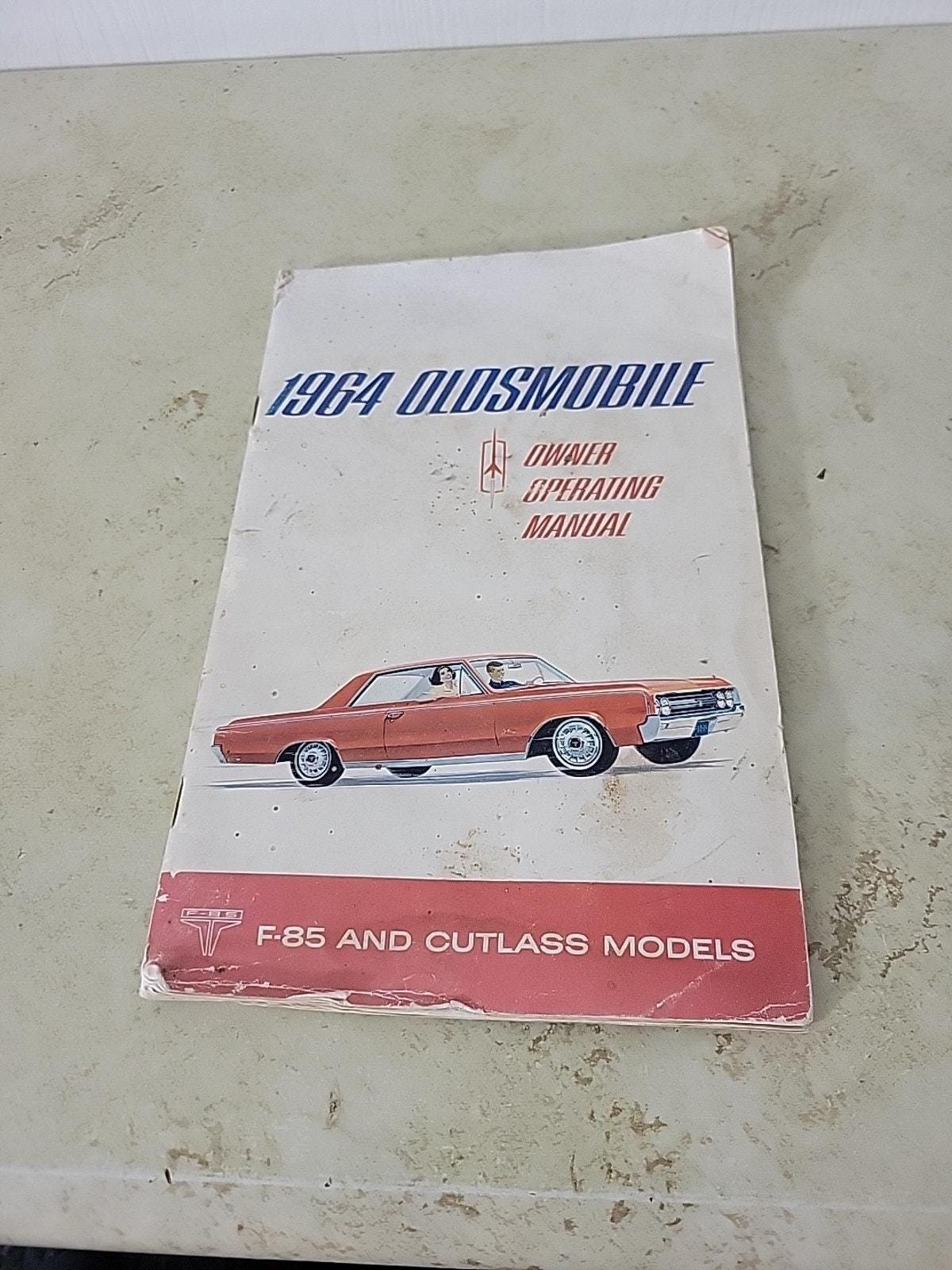 1964 Oldsmobile Factory Shop Manual – 98, 88, Cutlass, F85 – Engine & Drivetrain, Bishko Publishing