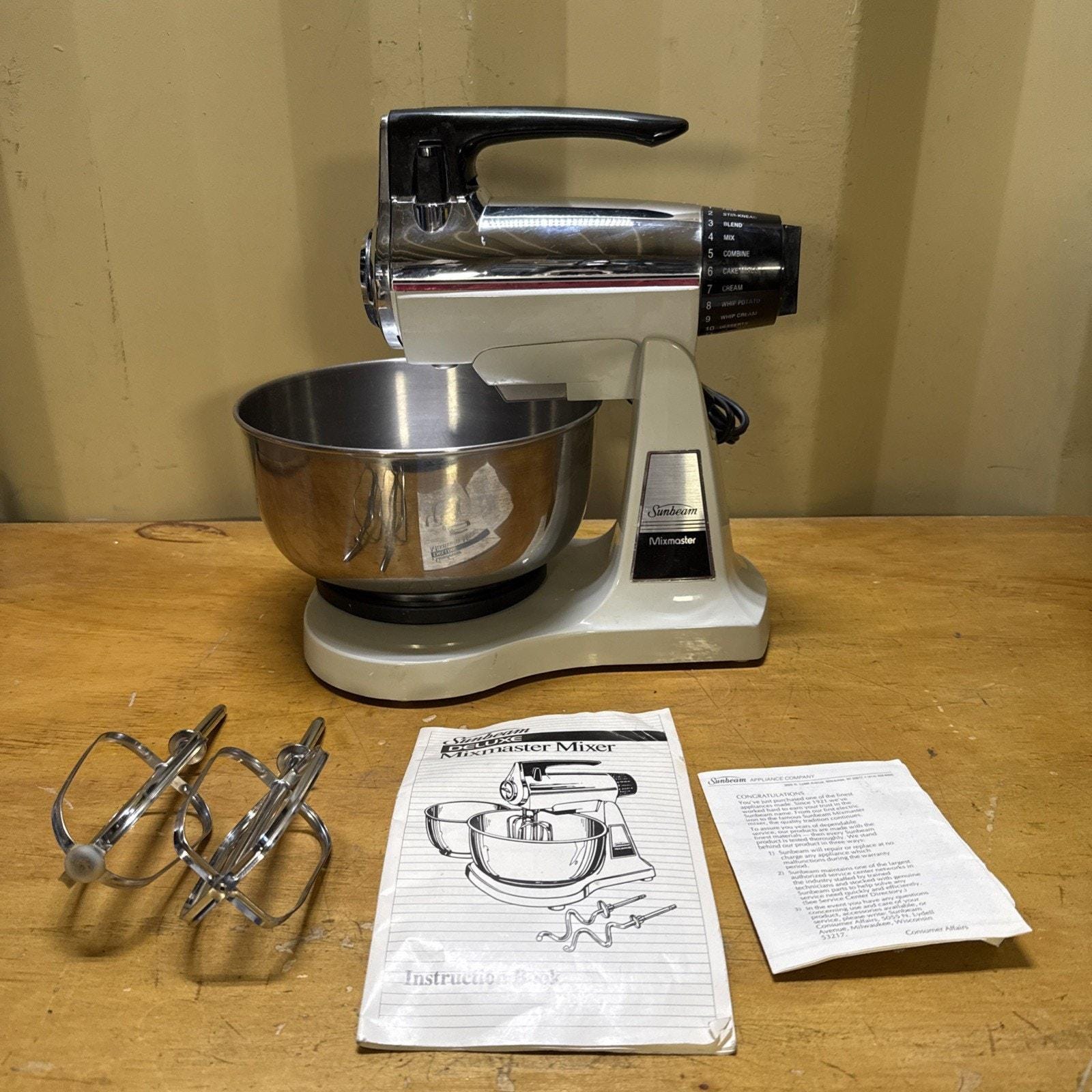 サンビーム ミックスマスター ビスタ　ヴィンテージ品(動作確認済み) Sunbeam mixmaster - Etsy 日本