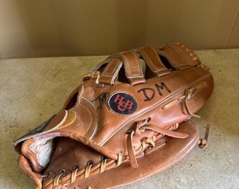 Fin Louisville Slugger Big Louie Softballhandske LSG6 Rawhide Läder RHT