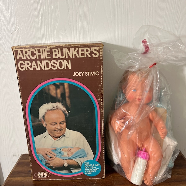 Vintage Archie Bunker’s Grandson Joey Stivic Anatomical Doll With Box 1976