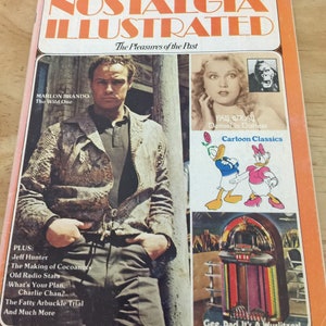 Nostalgia Illustraded July 1975 Marlon Brando