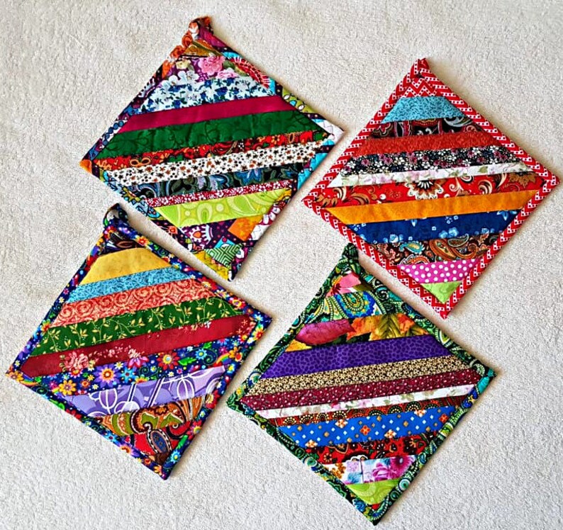 Download Quilt Potholders. Hot pad. Oven mitts. Russian quilt ...