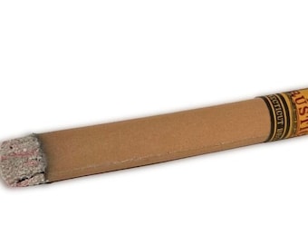 FAKE CIGAR With Real Premium Stogie Band Red Ash Glitter Magic Trick Joke Gag Lit Prop Prank Smoking Costume Smoker Gift Halloween Gangster