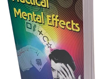 Vintage PRACTICAL MENTAL EFFECTS Book Ted Annemann's Card Esp Comedy Mentalism Magic Trick Magician 317 pages Stage Close Up Psychic