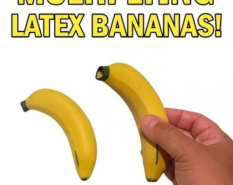Deluxe ENDLESS LATEX BANANAS Rubber Multiplying From Hands Set