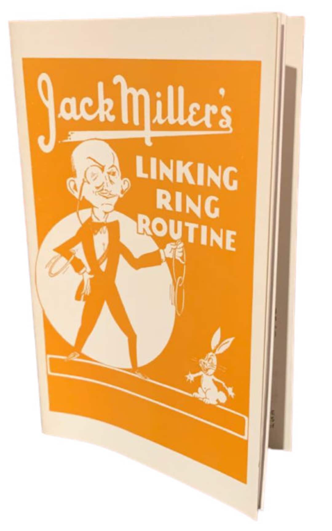 Vintage CHINESE LINKING RING Routine Booklet Jack Miller Magic Trick ...