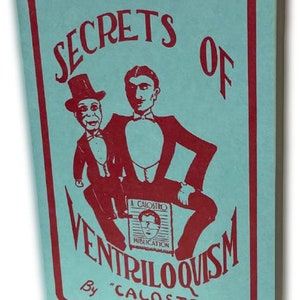 Vintage SECRETS OF VENTRILOQUISM Vent Beginner Booklet Ventriloquist Puppet Learn Dummy Book Tricks Effects Funny  How To Throw Your Voice
