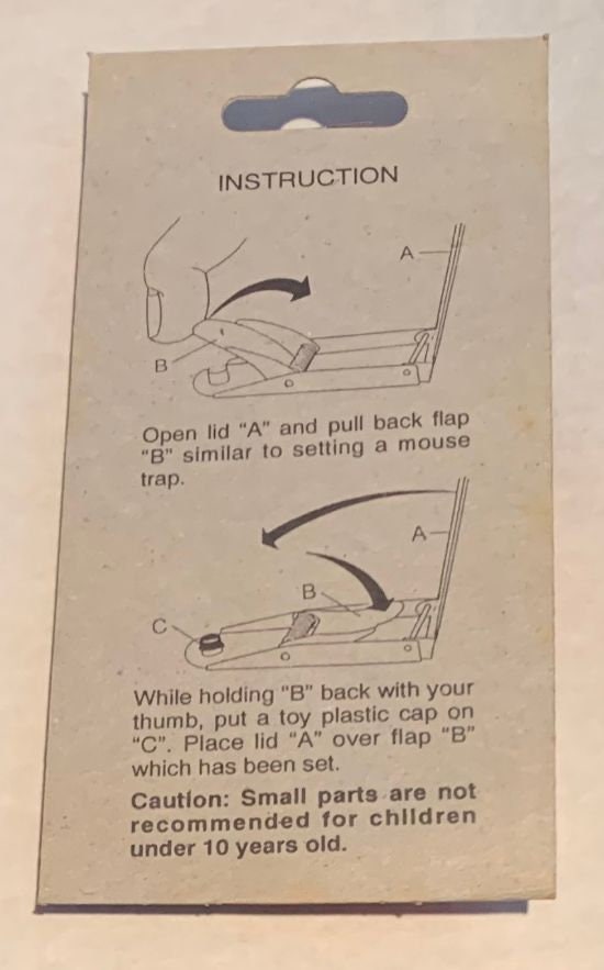 Vintage EXPLODING BANG LIGHTER Cigarette Cigar Smoker Prank Joke Bar