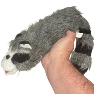 New Vintage ROXIE RACCOON Magic Trick Clown Spring Animal Puppet Roxy Magician Prop Funny Fake Furry Toy Moves Animated Manually Comedy
