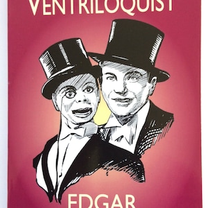 New Vintage How To BECOME A VENTRILOQUIST Book Edgar Bergen Vent Puppet Learn Dummy Throw Voice Be Ventriloquism Comedy Throw Your Voice