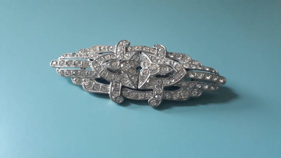 Original Sales Cards.. Worn Patina Chrome /& Painted Enamel.. 10x Art Deco Buckles..