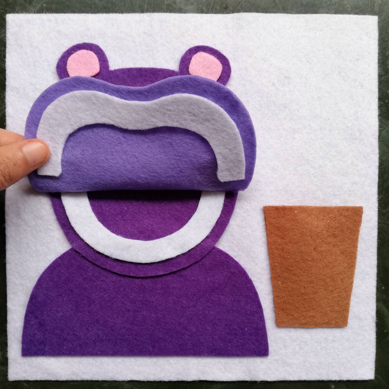 PDF, SVG : Brushing Teeth, No Sew Busy Book Page / Quiet Book Page ...