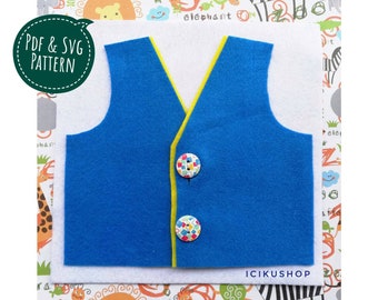 PDF, SVG : Button Activity, No Sew Busy Book Page / Quiet Book Page Pattern and Tutorial