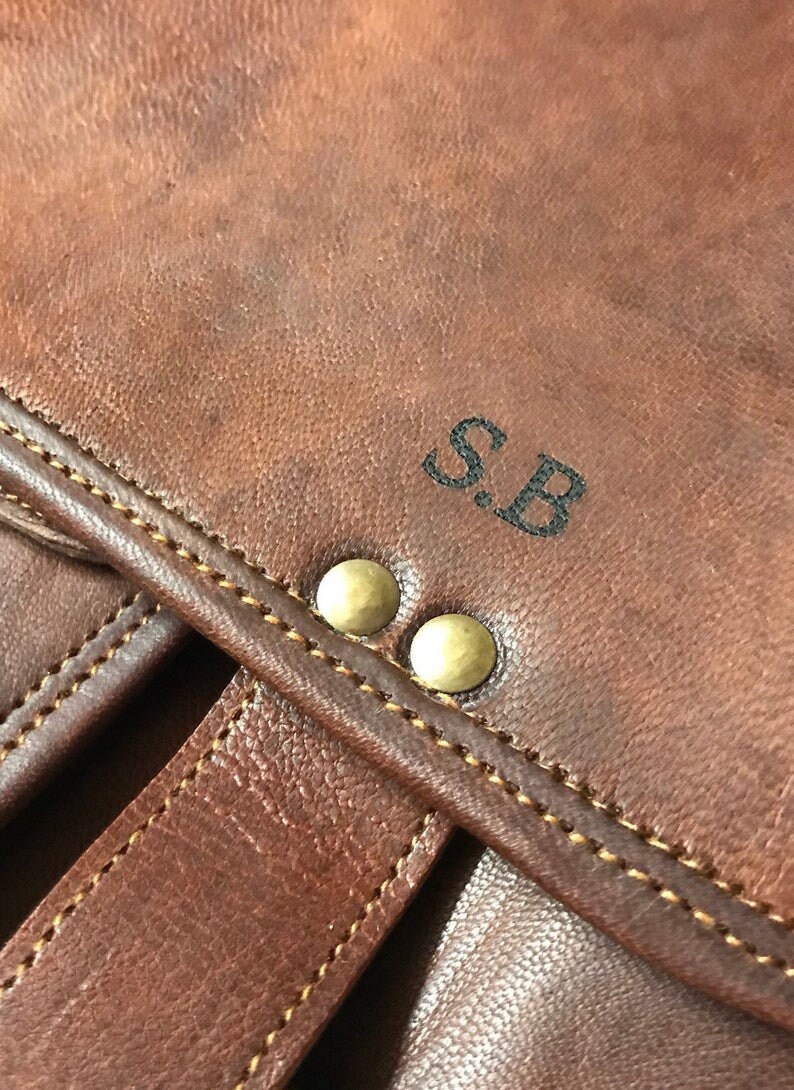 Handmade Laptop Messenger Bag for Men and Women Briefcase Laptop Bag Cross Body Shoulder Bag Backpack Bag Laptop Portfolio Messenger Bag