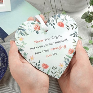 Regalo motivazionale per amico / Cuore in legno fatto a mano / Regalo Bestie / Idee regalo amicizia / Regalo BFF / Regalo di ringraziamento amico LC058