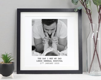 Gift for dad personalised with your own photo | VA234