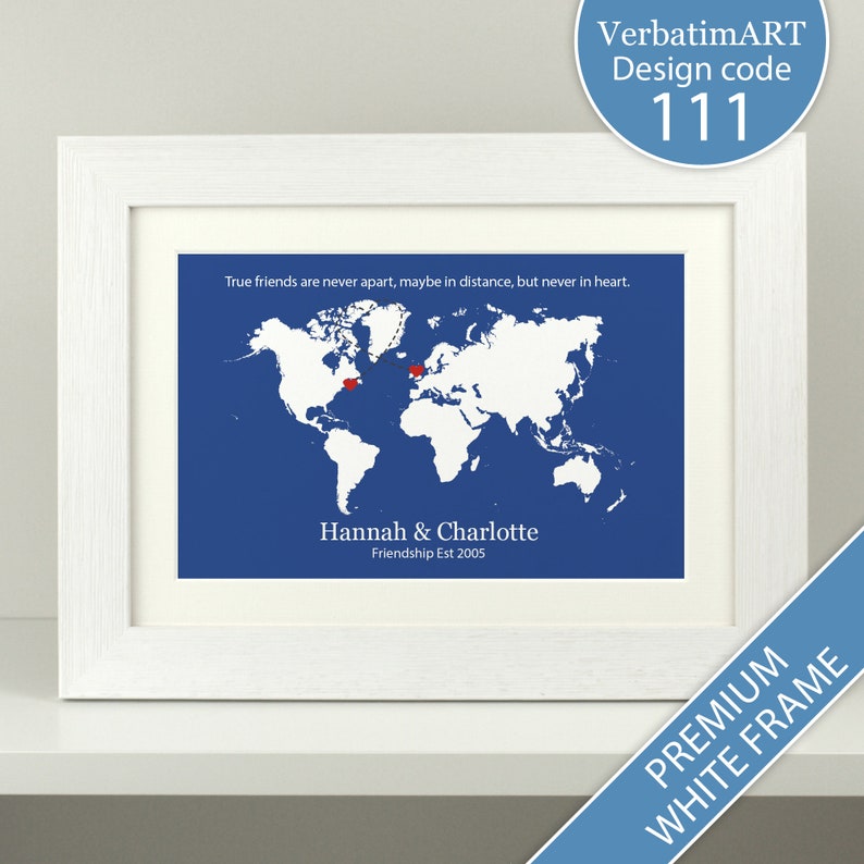 Personalised Friend leaving present / leaving