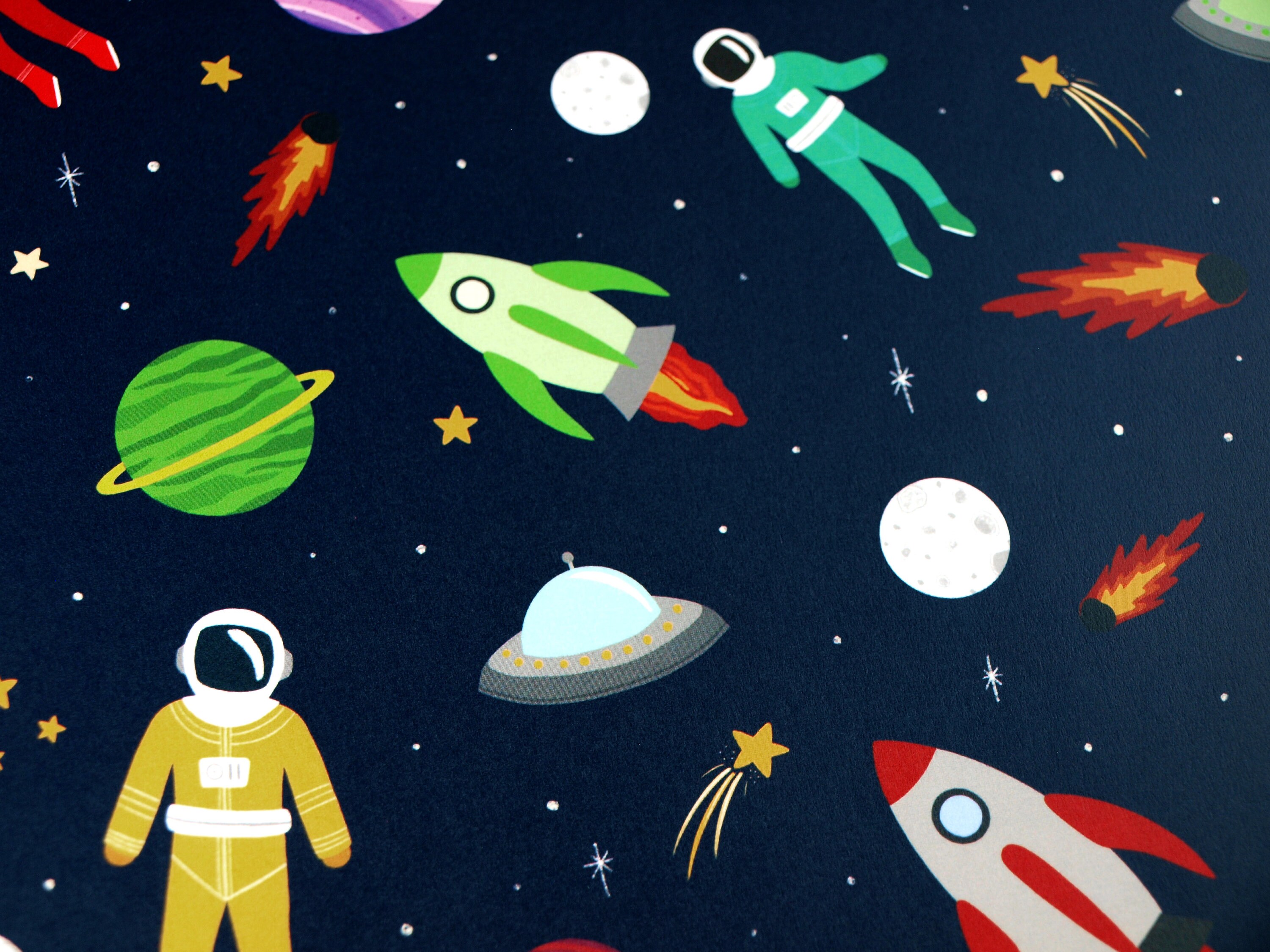 Outer Space Luxury Eco Wrapping Paper Premium Sheets Tags Etsy