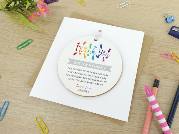 Regalo Di Classe Scolastica, Regalo Dell'insegnante, Regalo Per L'insegnante, Insegnante Di Ringraziamento, Assistente Di Insegnamento, Regalo Del Lavoratore Chiave, Regalo Dell'asilo Nido - Italia - Foto 7