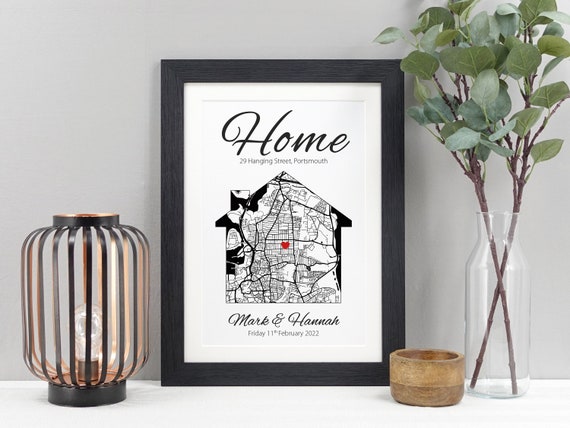 Buy Housewarming Gift, Our First Home, House Map, First Home Gift for  Couple, Personalized Map Art, Personalized House Warming Gifts, New Home  Online in India - Etsy