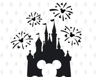 Free Free 297 Disney Castle With Fireworks Svg Free SVG PNG EPS DXF File