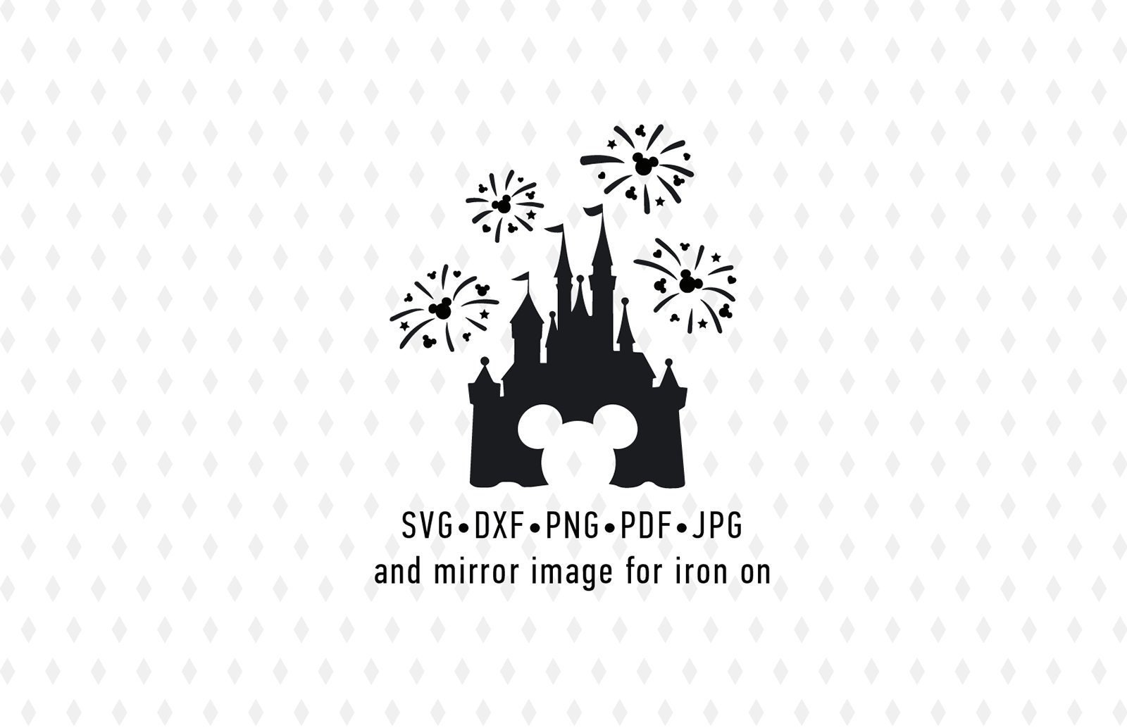 Free Free 297 Disney Castle With Fireworks Svg Free SVG PNG EPS DXF File