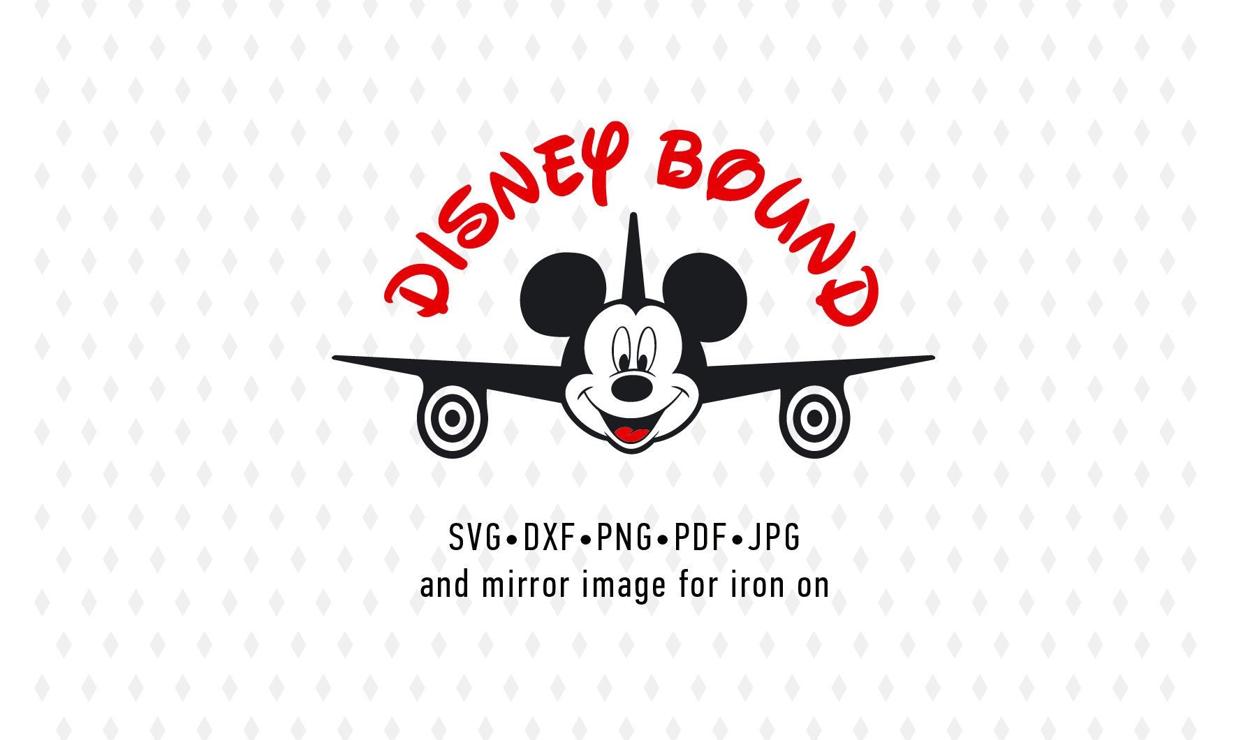 Download Disney Bound Svg File Mickey Mouse Minnie Mouse SVG DXF ...