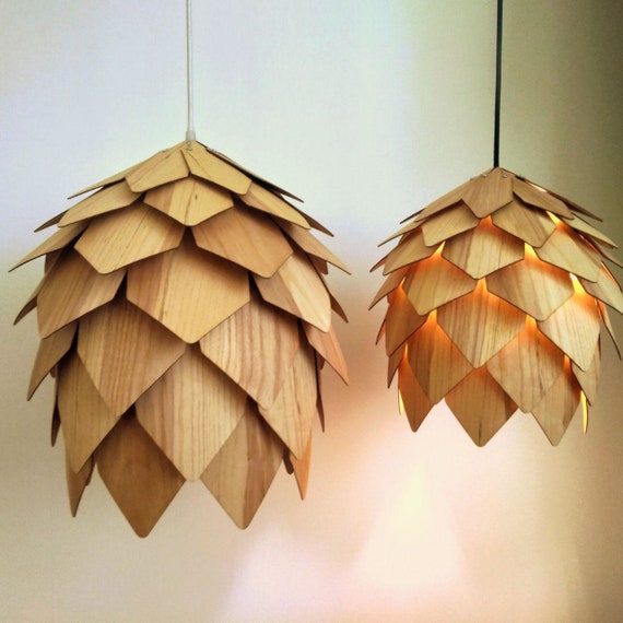 Wood Lamp Shade Pendant Light Ceiling Wood Lamp Shade Pendant, Wooden Ceiling Lamp Shades