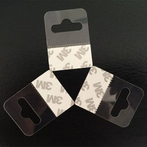Hangende kaart adapters Peg Hole zelfklevende hang tab peel en stick (pack van 100 stuks)