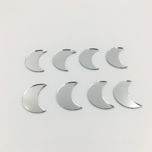 Round Mirror Tiles Silver Gold Craft Mirrors Bulk 20 Pieces Etsy