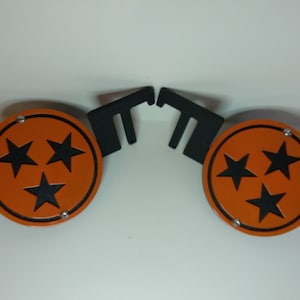 Tennessee State Logo Foot Pegs for Jeep Wrangler/Gladiator