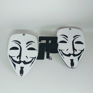 Anonymous Mask Foot Pegs for Jeep Wrangler