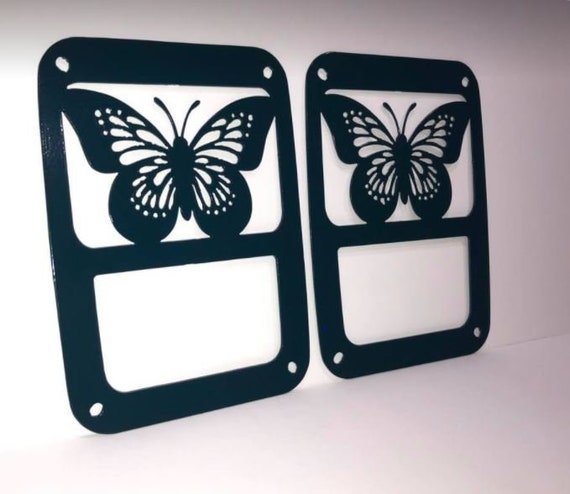 Butterfly Tail Light Guards for Jeep Wrangler TJ & JK - Etsy