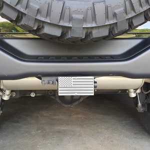 American Flag Hitch Cover