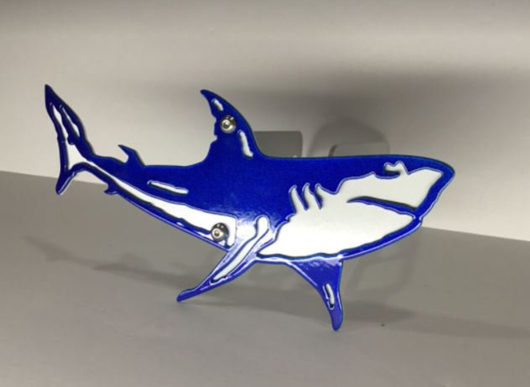 Great White Shark Hitch Cover Etsy
