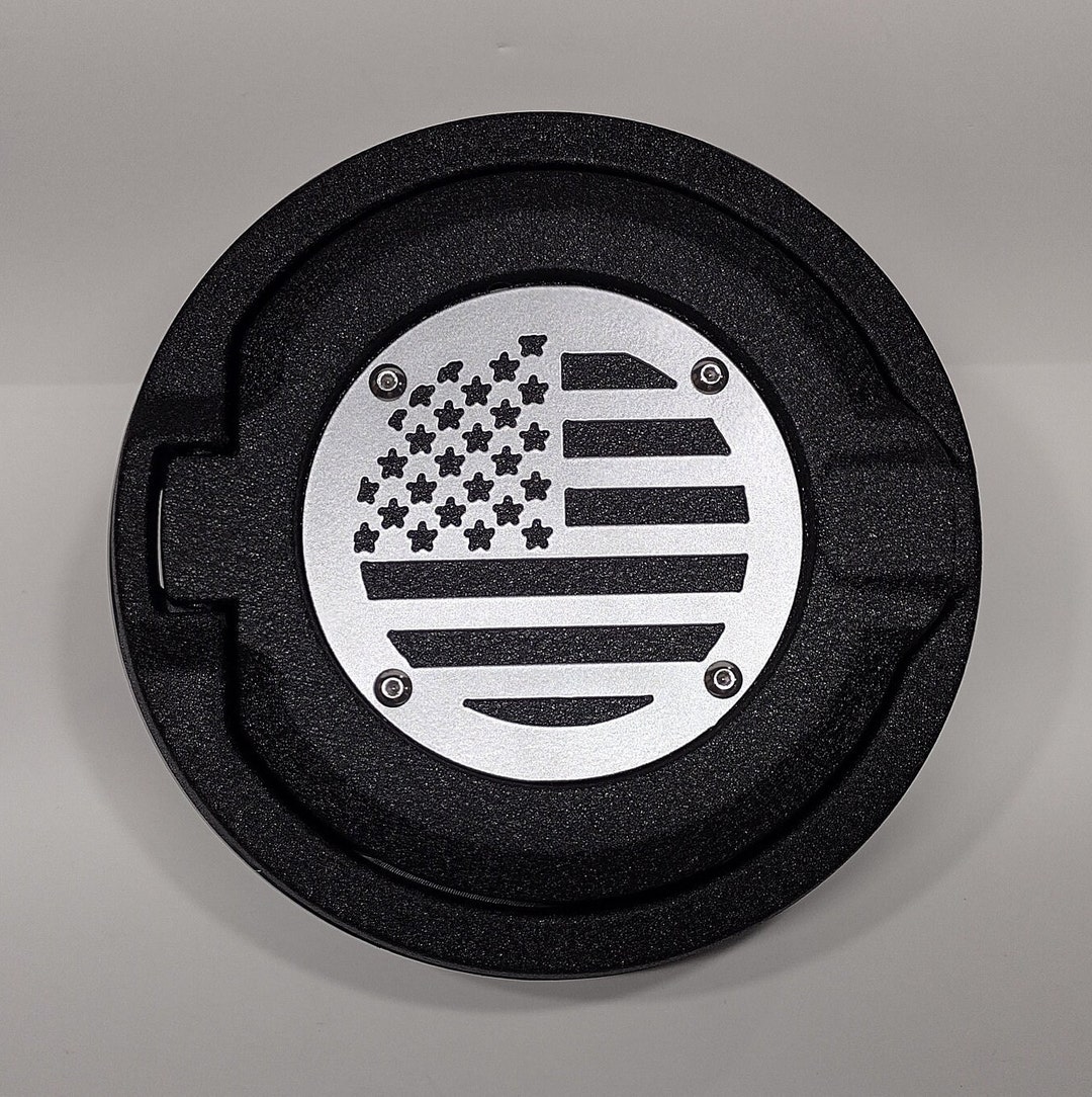 American Flag Fuel Door Assembly for Jeep Wrangler JL 20182023 Etsy